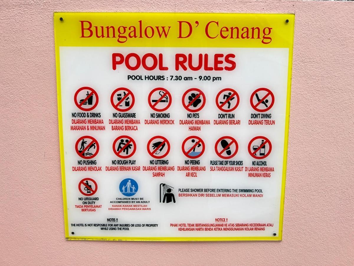 Bungalow D'Cenang- Private Pool Pantai Cenang  Exterior foto